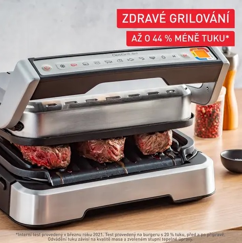 Tefal Elektrický kontaktný gril OptiGrill 4v1 GC774D30 7